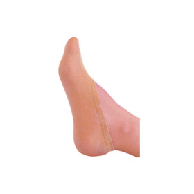 Bas chaussettes couvre pieds chair 